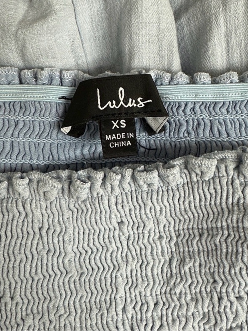 Lulus Light Blue Cotton Maxi Dress - Picture 2 of 6